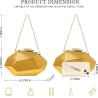 Buy cheap WOMEN LATTICE PATTERN METAL EVENING HANDBAG,GEOMETRIC EVENING CLUTCH PURSE FOR PARTIES,WEDDINGS,PROMS from wholesalers