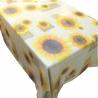 Buy cheap Oilproof PEVA Sunflower Plastic Table Cover For Daily Life from wholesalers