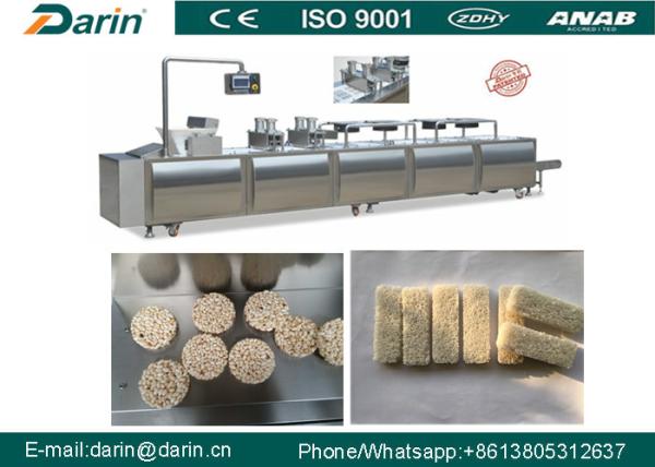 Buy cheap Full Automatic Cereal Bar / Rice Cake Machine 88kw Power 1500kg Weight from wholesalers