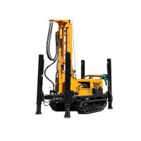 Buy cheap Small Crawler 380v Pneumatic Drilling Rig For 200m product