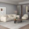 Buy cheap White Velvet Modern Fabric Sofa Set 3 Seat One Stop Solution from wholesalers