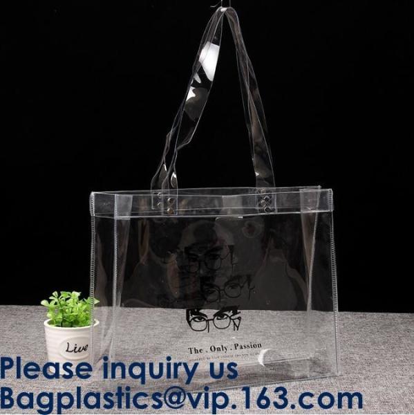 Buy cheap Promo Custom Logo PVC shopping bag gift bag printed bag, Reusable PVC Plastic Transparent Shopping Bag, Bagease, PACK from wholesalers