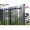 Buy cheap Tubular 2100x2400mm Ornamental Steel Fence Panels Anti Rust from wholesalers