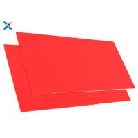 Buy cheap OEM 1mm Plexiglass Extruded Acrylic Sheet Customized Red Color product