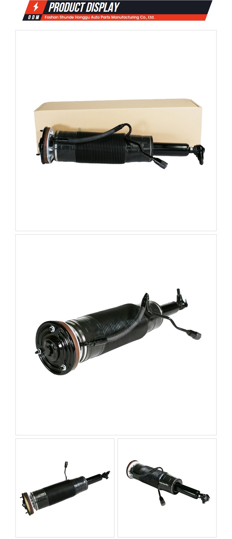 Auto Suspension Systems S600 Front ABC ADS W221 Hydraulic Shock Absorbers For Mercedes Benz S-CLASS 2213202313 Air Spring Shocks