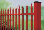 Red Residential Ornamental Aluminum Fence of Powder Coated