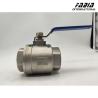 Buy cheap Fabia 1/4'' 3 Way Thread Ball Valve Electric Adjustalbe Type Stainless Steel L-Port from wholesalers