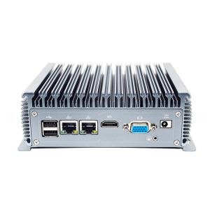 Wholesale Pocket Desktop Mini Computer Celeron J4125 I5-4200U 4core DDR4 Dual LAN HD VGA 6RS232 from china suppliers