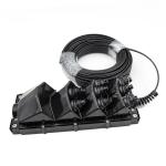 Outdoor IP67 FTTA FTTX Fiber Optic Splice Closure box 16 Core