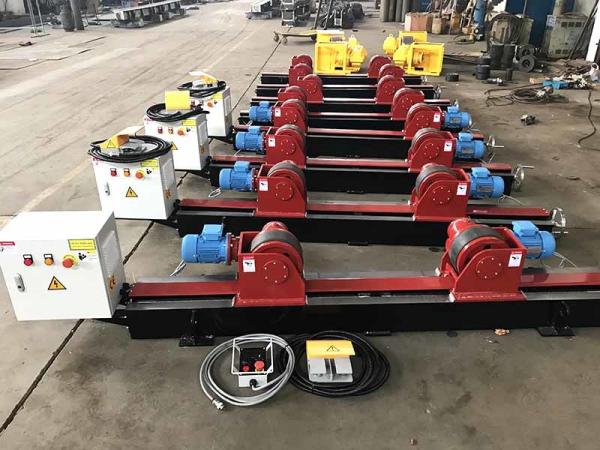 Buy cheap Conventional Tank Turning Rolls , 5 Ton Welding Rotator Stands Lead Screw Adjustment from wholesalers