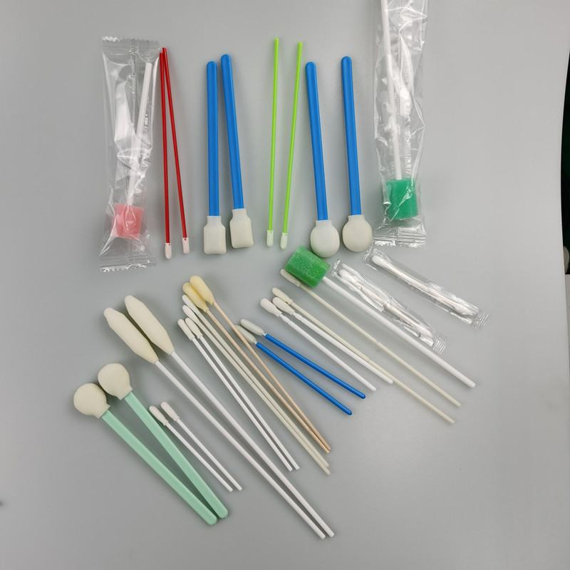 Spiral Pointed Tip Foam Swab Micro Mechanical Cleaning Stick TX751