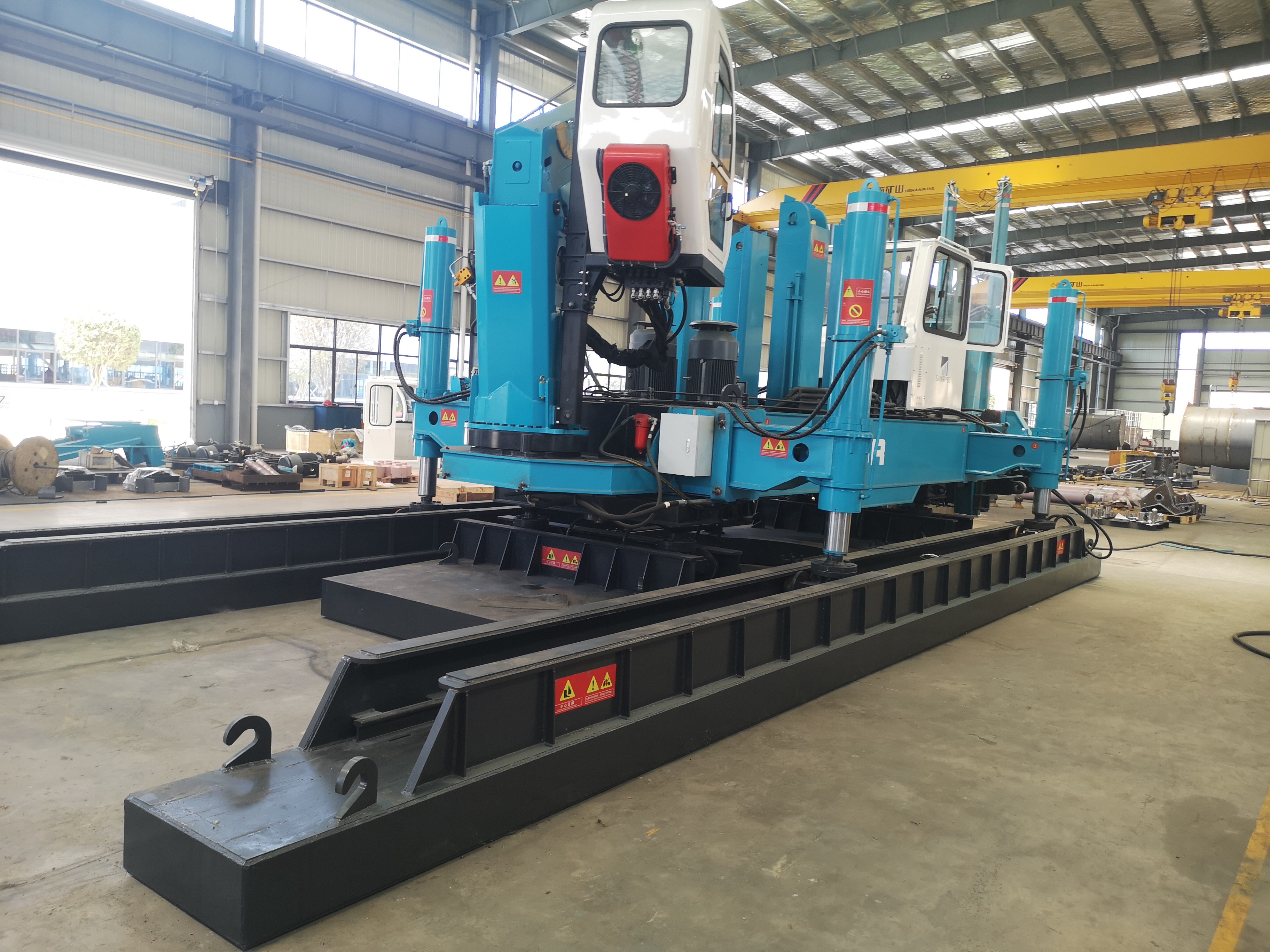 Hydraulic Static Pile Press for Metal Construction Maximum Hoisting Length 14m JZSR15