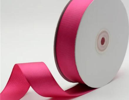 Buy cheap Decoration Pink 6mm Custom Printed Grosgrain Ribbon from wholesalers