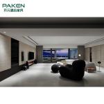 Fashion Modern Villa Living Room Furniture Sets Sofa Chair Stool Table