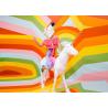 Buy cheap White Fiberglass Unicorn Statue , Large Outdoor Fiberglass Statues Height 120cm from wholesalers