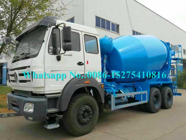 Buy cheap 2638 380hp Beiben Mercedes Benz Brand New 6x6 8cbm Concrete Transit Mixer Truck for DR CONGO from wholesalers