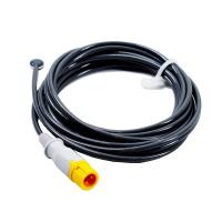 Buy cheap 12mm Stainless Steel Body Plate Temperature Probe Medical Wire Harness For Medical Monitoring product