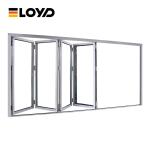 Impact Aluminium Patio Doors Glass Exterior Bifold Folding Fully Glazed