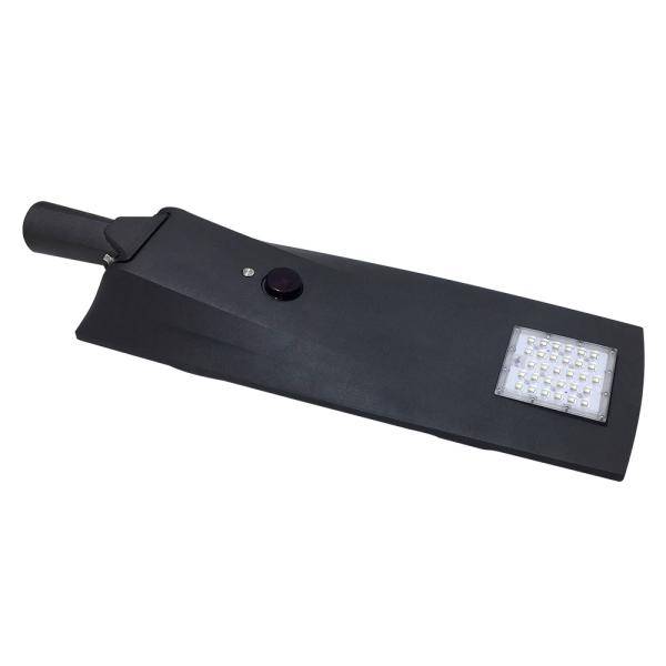 Buy cheap led solar street light diecast aluminum 10-80w Lumileds Luxeon 5050 chips 160-170lm/w microwave/PIR sensor smart control from wholesalers