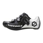Custom Mens Waterproof Cycling Shoes Bright Color Printed Low Wind Resistance