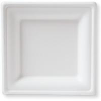 Buy cheap Greaseproof Rectangle Paper Plates , Recyclable Cardboard Food Trays product