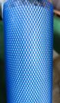70 Mesh Protective Netting Sleeve Blue Color High Flexibility For Metal Parts