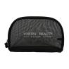 Buy cheap 3Pcs Travel Cosmetic Case Women Fashion Black Mesh Zipper Makeup Bag Toiletry Storage from wholesalers