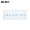 Buy cheap EU Standard 228 9 Gang 470g Touch Sensitive Light Switch Touch Screen Light Switch Glass Panel from wholesalers