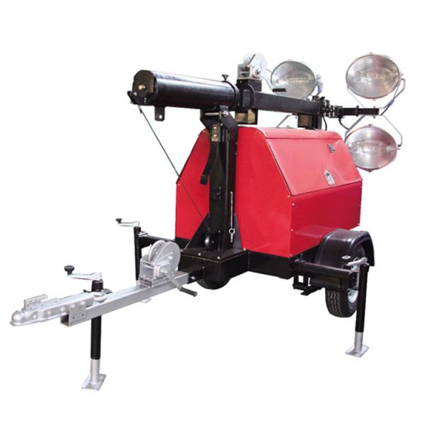 Buy cheap 220v 5m Doosan Diesel Generator Light Tower Led 4x350w from wholesalers