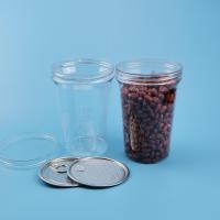 Buy cheap PET Transparent 27oz 800ml Screwed Plastic Food Jars product