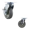 Buy cheap 5 Inch TPR Medical Medium Duty Casters Top Plate Swivel Side Locking from wholesalers
