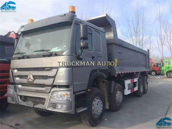 Buy cheap 8x4 Heavy Duty Dump Truck 12 Wheelers 40-50 Tons Loading Euro II Emission Standard from wholesalers