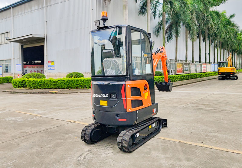 ZG020U Miniexcavator 2 Tone Tailless Bucekt 0.05M³ With Cabin EPA Rubber Track Kubota CAT JCB