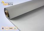 550C High Temperature Resistant PU Coated Fiberglass Cloth Roll 0.7mm Fire