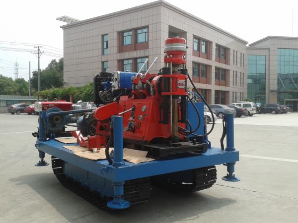 Quality GXY-2KL Spindle Rotary Crawler Drilling Rig Max Torque 2760 N.m , Mobile Drilling Rig for sale