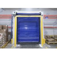 Buy cheap Automatic Thermal Insulation Fast High Speed Fabric Rapid Rolling Shutter Doors product