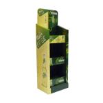 Supermarket Cardboard Product Display Stand Canned Food Carton Display Stands