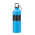 750ml Aluminum Rubber Grip Sport Double Color Eco Water Bottle BPA Free