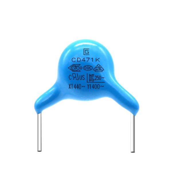 Buy cheap Small High Voltage Ceramic Capacitor 471K 400VAC Customized from wholesalers