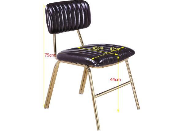 Buy cheap Hengfeng Furniture 42cm Faux Leather Dining Chairs from wholesalers