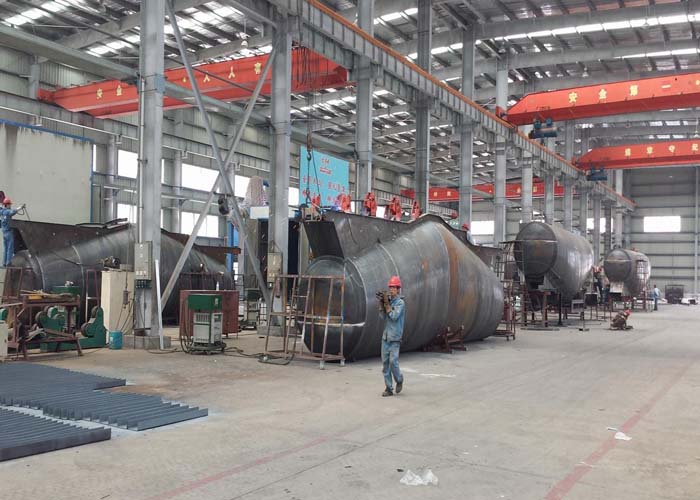 Workshop of bulk cement trailer