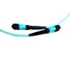 Buy cheap 8 Core MPO 3.5m Multimode Fiber Optic Cable Multimode OM3 from wholesalers