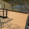Buy cheap Outdoor WPC Floor Decking Extruded Customized WPC Decking Floor from wholesalers