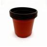 Buy cheap PP Sun Hemp 15cm Width Plastic Flower Pots 12 Drainage Holes from wholesalers