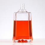 Empty Packaging 750ml Glass Burgundy Wine Bottle for Coffee Provided Freely