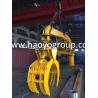 Buy cheap Professional supplier Stationary hydraulic Knuckle Boom Crane with clamshell grab from wholesalers