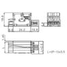 Buy cheap Spring-cage Clamp Terminal Male Standard Style Pitch: 3.50mm/0.138 in from wholesalers