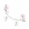 Buy cheap For Bentley Mulsanne Bentayga Front Boom Sway Bar Connecting Link OEM 4M0411317 4H0411317C from wholesalers