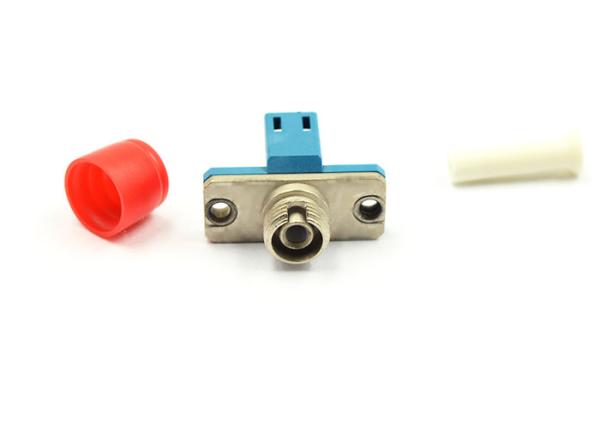 FC LC Fiber Optic Adapter Single Mode Female To Female Type 0 . 2dB Insertion