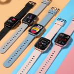 BT4.2 P8 Bluetooth Sport Smart Watch , 1.4 Inch Smartwatch Heart Rate Blood